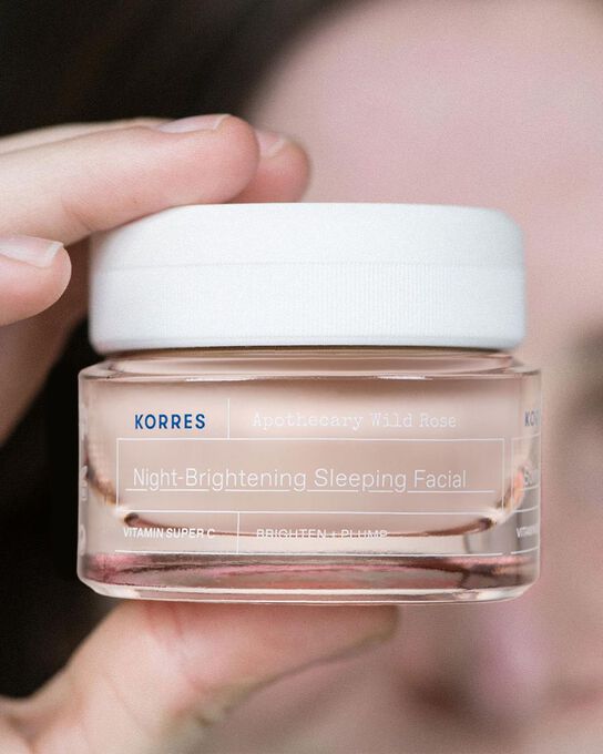 Creme Facial de Clareamento Korres Wild Rose